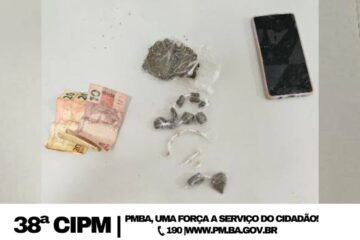 Material apreendido. Foto: Polícia Militar