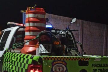 Moto apreendida em Guanambi. Foto: SMTRan