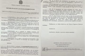 Portaria da 125ª Zona Eleitoral