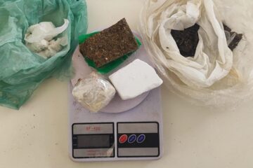 Material apreendido em Caetité. Foto: Polícia Militar