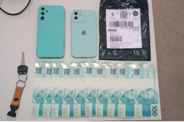 Material apreendido em Correntina. Foto: Polícia Militar