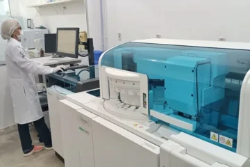 Novo equipamento do Lacen. Foto: divulgação