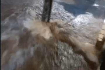 Enxurrada for em Riacho