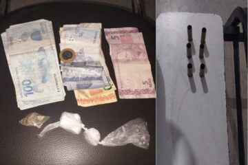 Material apreendido em Guanambi. Foto: Polícia Militar