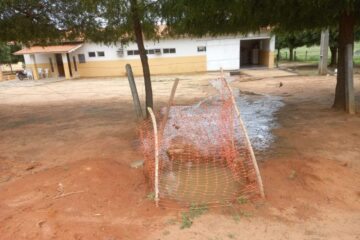 Buraco feito pela Coelba