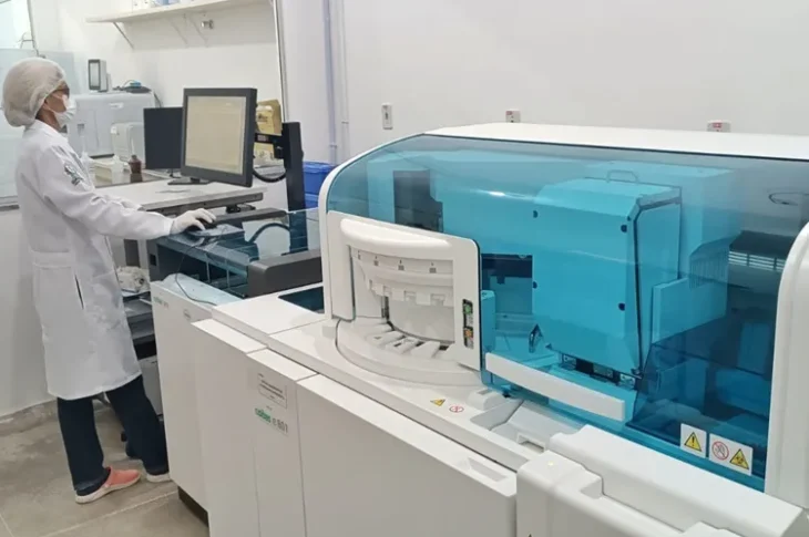 Novo equipamento do Lacen. Foto: divulgação