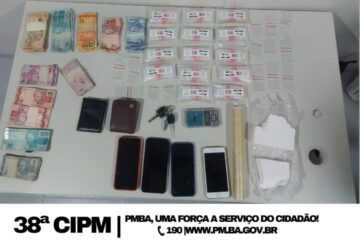 Material apreendido em Serra do Ramalho. Foto: Polícia Militar