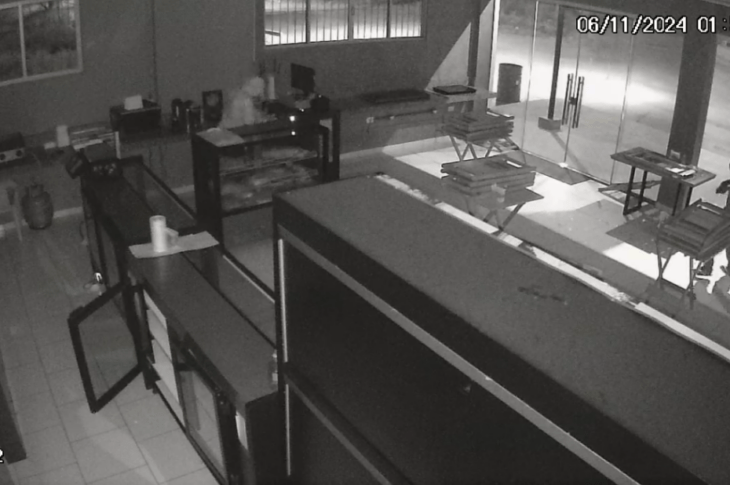 Imagem do interior da padaria. Foto: reprodução