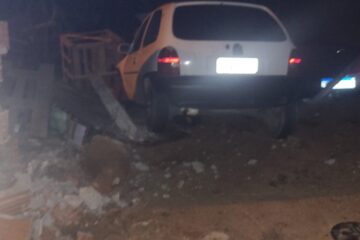 Carro envolvido no acidente em Guanambi. Foto: SMTRan