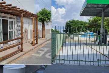 Calçadas invadidas em Guanambi. Foto: divulgação