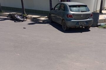 Acidente entre carro e moto deixa uma vítima fatal. Foto: SMTRan