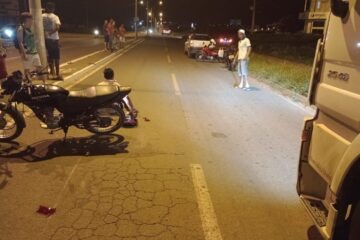 Veículos envolvidos no acidente. Foto: SMTRan