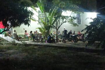 Fila no Educandário