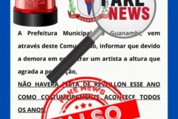 Prefeitura desmente falsa informação