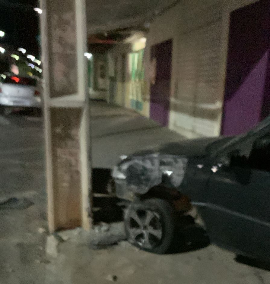 Acidente na AV Santos Dumont. Foto: DFT