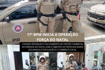 Policiais nas ruas. Foto: Polícia Militar