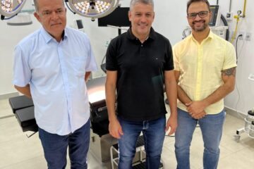 Lira, Nal e Júnior. Foto: Prefeitura de Guanambi