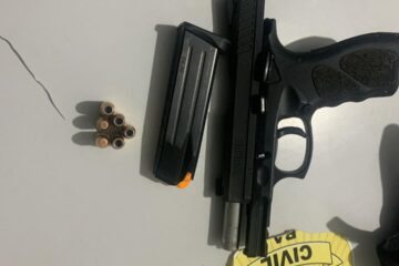 Arma apreendida em Barra. Foto: Polícia Civil