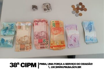 Material apreendido em Bom Jesus da Lapa. Foto: Polícia Militar