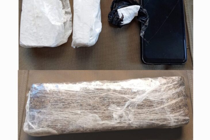 Material apreendido em Sebastião Laranjeiras. Foto: Polícia Militar