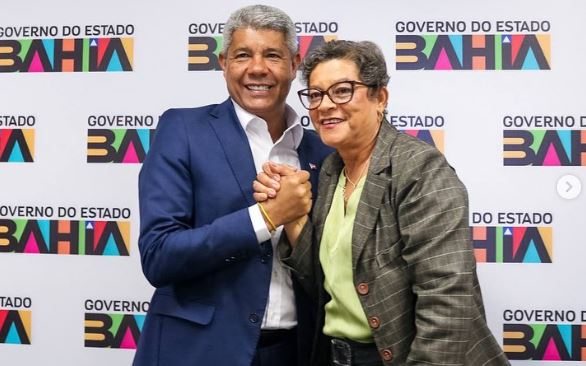 Jerônimo Rodrigues e Chica do PT. Foto: divulgação