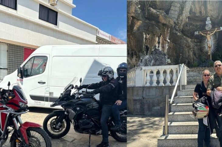 Deputada, esposo e amigos. Foto: divulgação