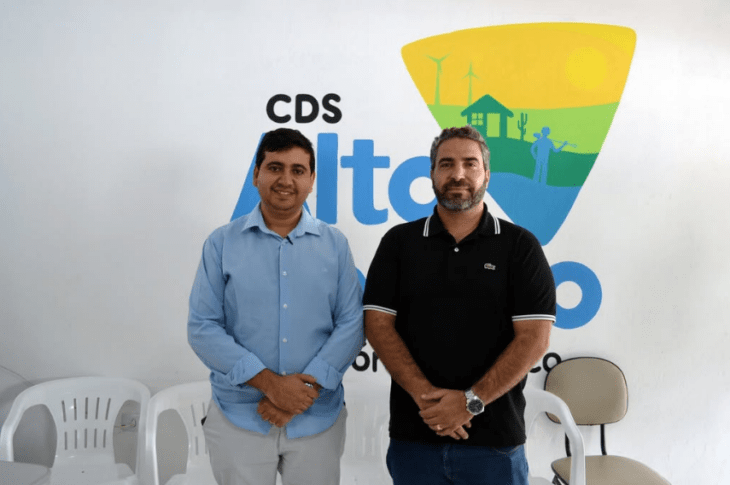 Presidente e vice. Foto: Tribuna Popular