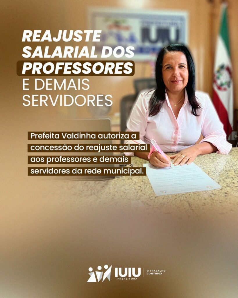 Prefeita de Iuiu, Valdinha. Foto: divulgação