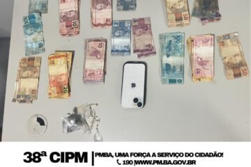 Material apreendido em Bom Jesus da Lapa. Foto: Polícia Militar