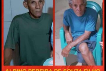 Albino desapereceu há quatro dias