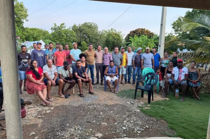 Encontro no Assentamento Bela Vista. Foto: divulgação