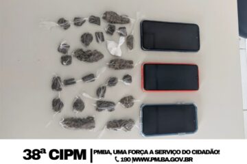 Material apreendido. Foto: Polícia Militar