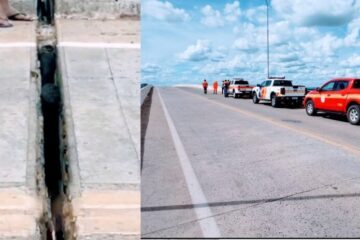Ponte sobre o Rio São Francisco, em Januária. Foto: rede social
