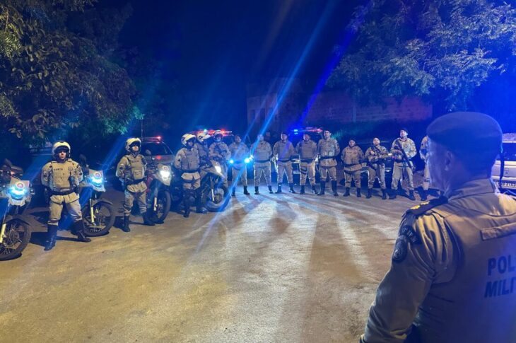 Operação Impacto. Foto:17º BPM