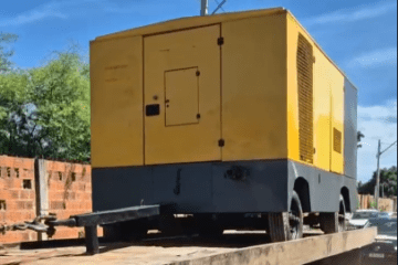 Compreensor recuperado em Guanambi. Foto:Polícia Civil