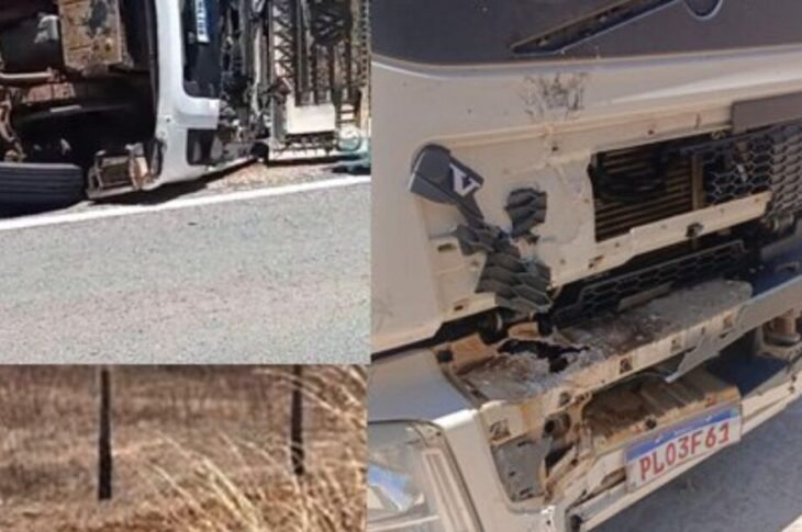 Caminhoneiro que causou três acidentes entre Iuiú e Palmas de Monte Alto é preso em flagrante