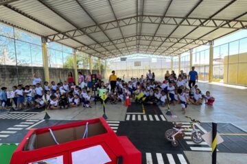SMTRAN leva projeto de educação para o trânsito a mais de 4 mil alunos em Guanambi