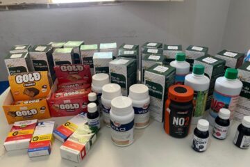 Vigilância Sanitária apreende medicamentos e suplementos alimentares irregulares em Carinhanha