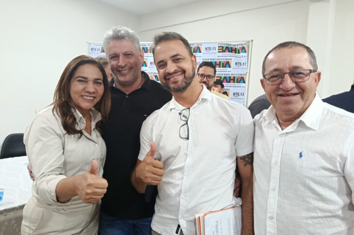 Prefeito de Guanambi participa de reunião sobre estadualização da UNACON de Caetité