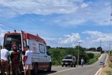 MALHADA jovem fica ferido em colisão entre moto e carro no distrito de Julião