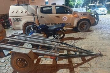 Motocicleta com sinais de adulteração é apreendida no bairro Boa Vista em Guanambi