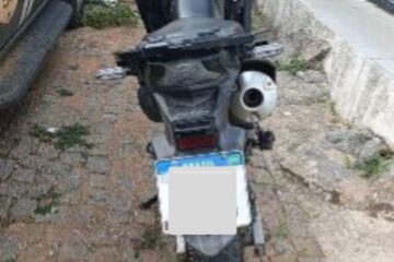Moto com sinais de adulteração é apreendida durante abordagem no centro de Guanambi
