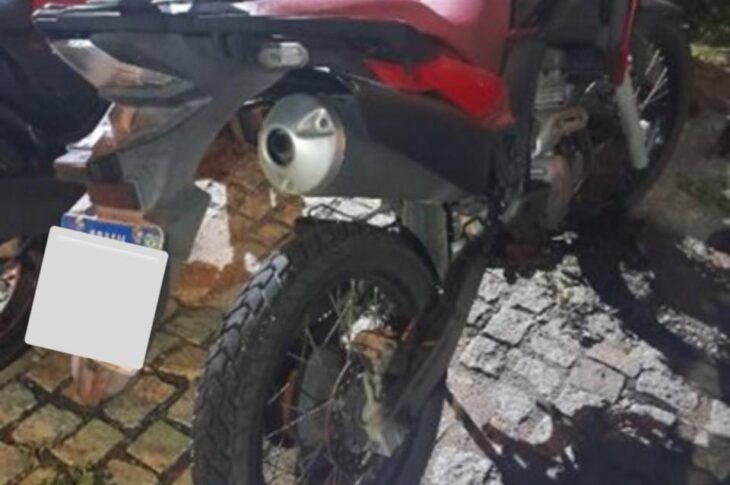 CETO apreende moto com sinais de adulteração no Residencial Aroeiras em Guanambi