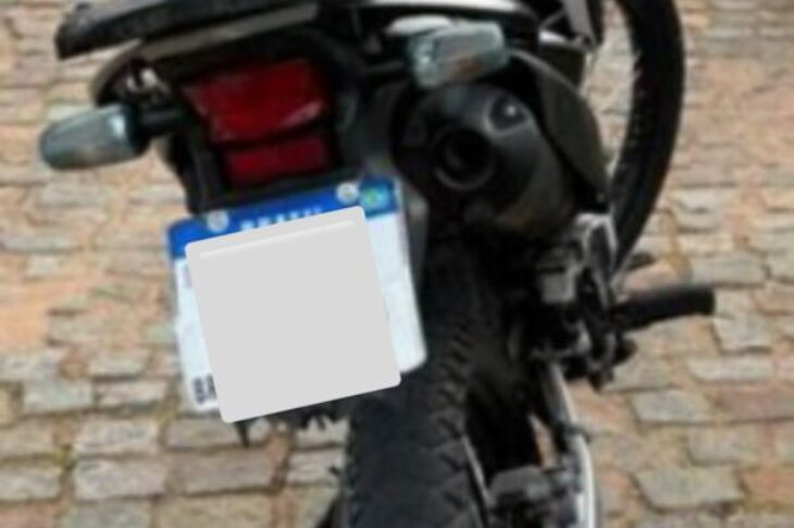 Motocicleta com suspeita de clonagem é apreendida durante abordagem em Ceraíma