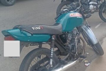 Moto é apreendida após menor ser flagrado cometendo infrações de trânsito em Guanambi