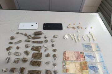 Homem é preso por tráfico de drogas no Residencial dos Pássaros em Guanambi