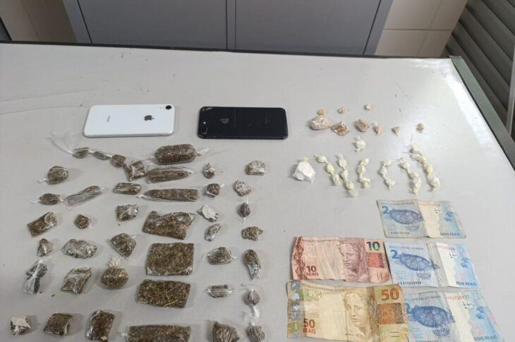 Homem é preso por tráfico de drogas no Residencial dos Pássaros em Guanambi